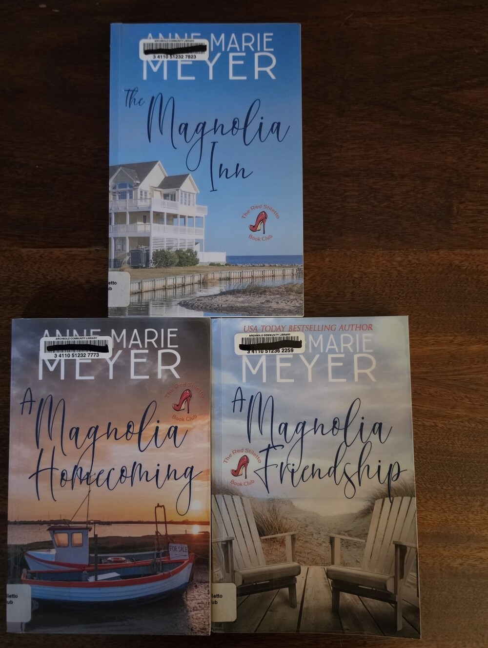 Red Stiletto Club Series Books 1-3 By Anne Marie Meyer Paperback Magnolia